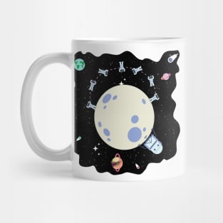 Lunar Gymnastics! Mug